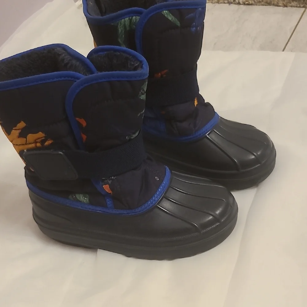Place Kids Boots - Black and Blue